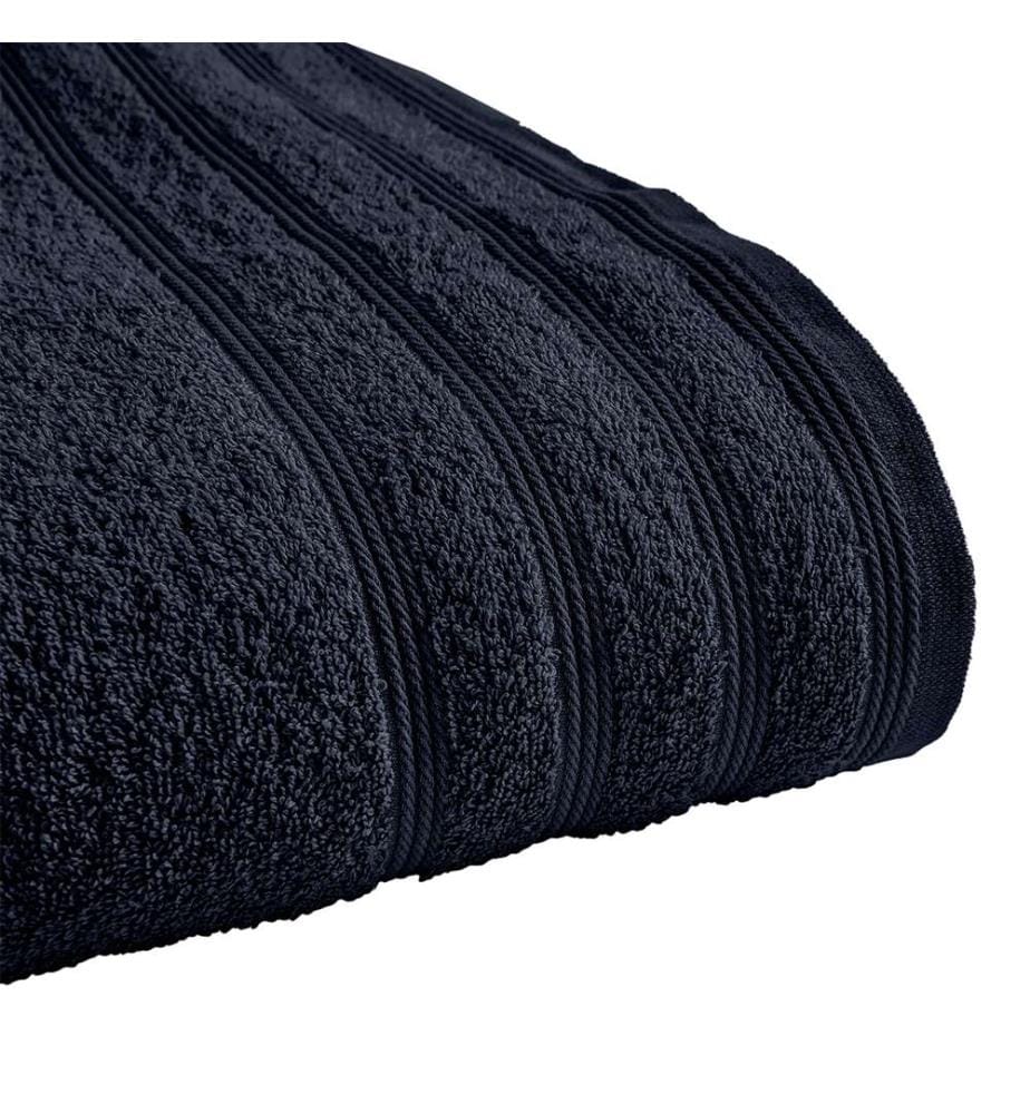Drap de Bain "Spa" 100% Coton 90 x 150 cm Bleu Nuit