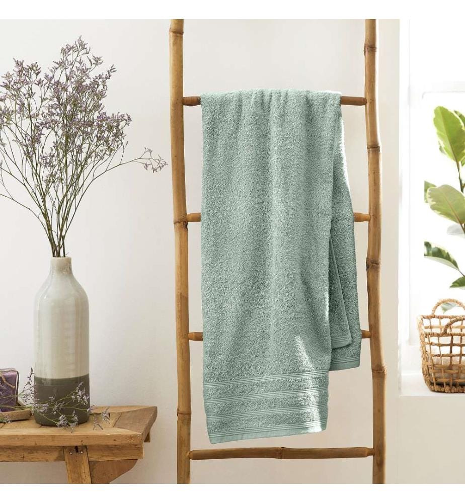 Drap de Bain Spa 100% Coton 90 x 150 cm - Menthe