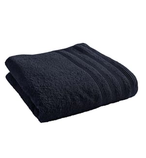 Drap de Douche Spa 100% Coton 70 x 140 cm Bleu Nuit