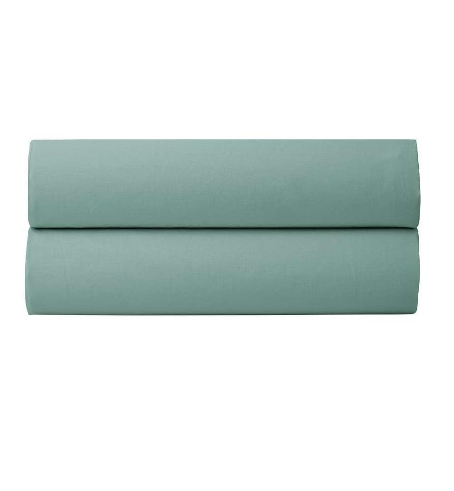 Spannbettlaken Perkal 140 x 190 cm - Celadon