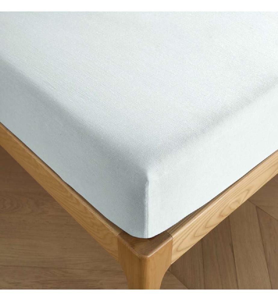 Drap housse 140 x 190 cm - Menthe 