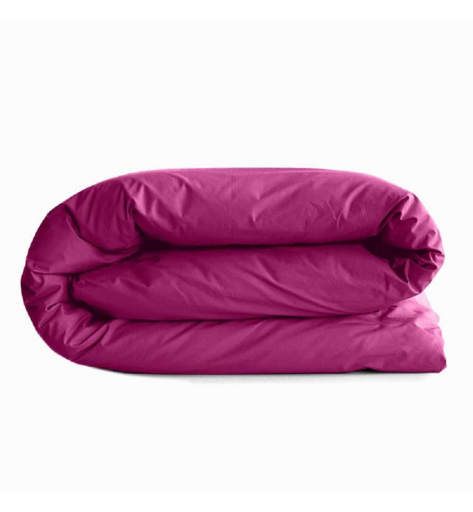 Bettdeckenbezug 140 x 200 cm - Magenta