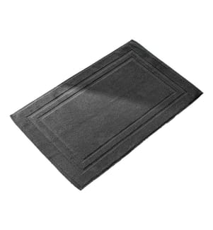Badteppich Spa 100% Baumwolle 50 x 80 cm Schiefer