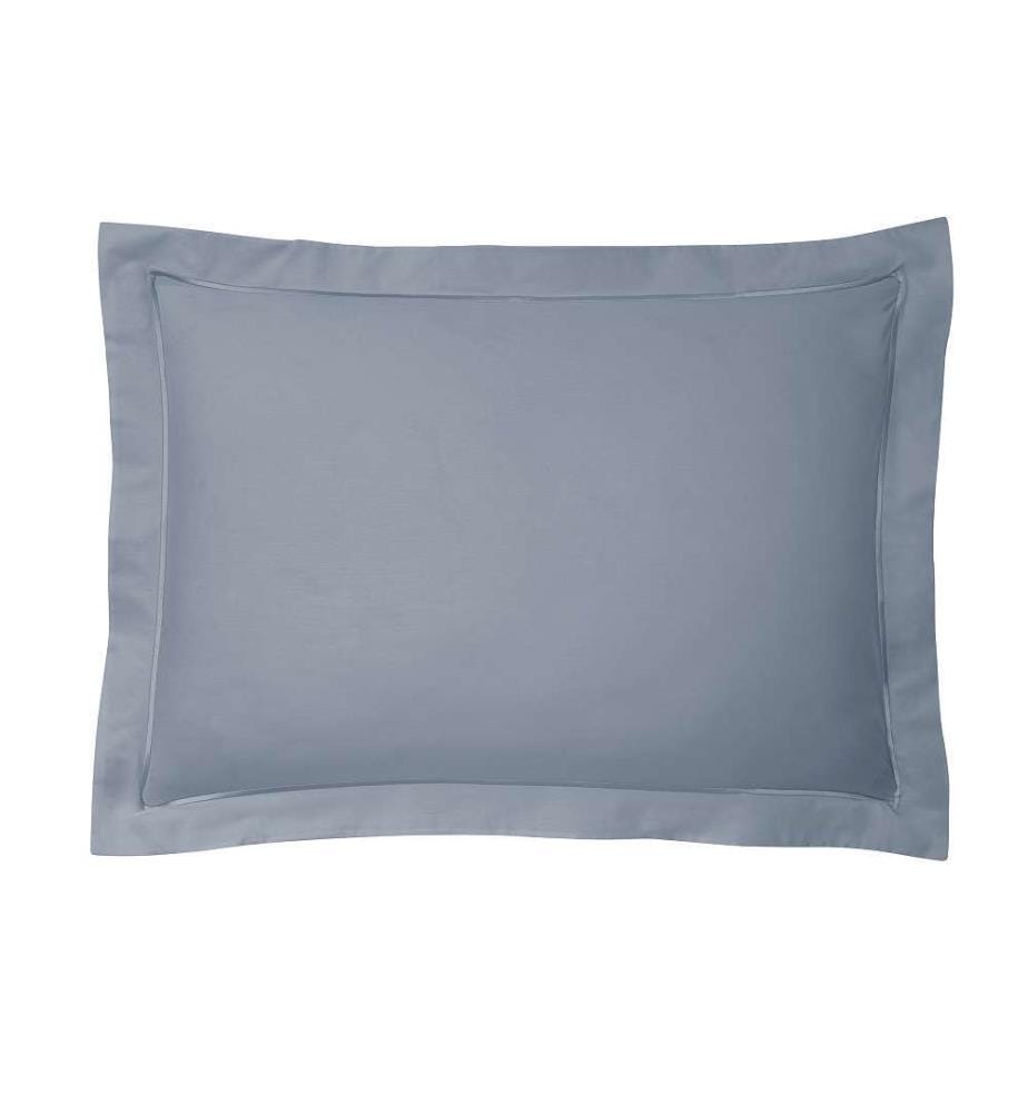 Kopfkissenbezug aus Perkal 50 x 70 cm - Jeansblau