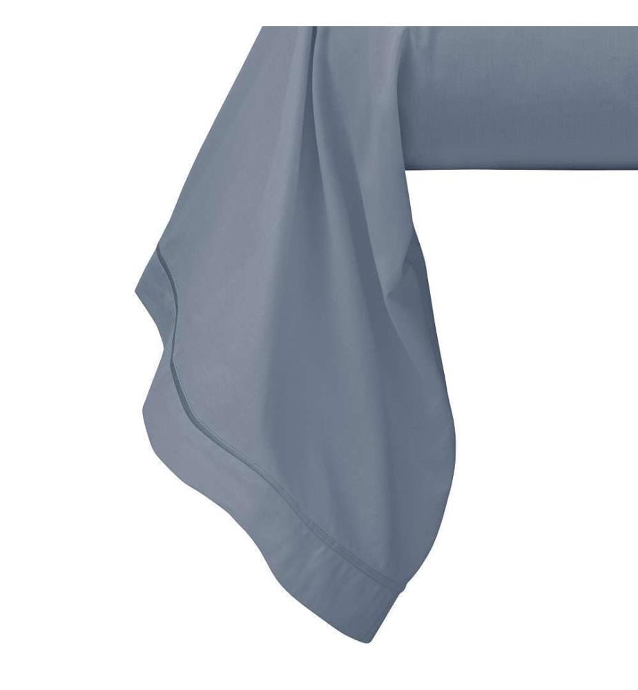 Kissenbezug Perkal 45 x 185 cm - Jeansblau