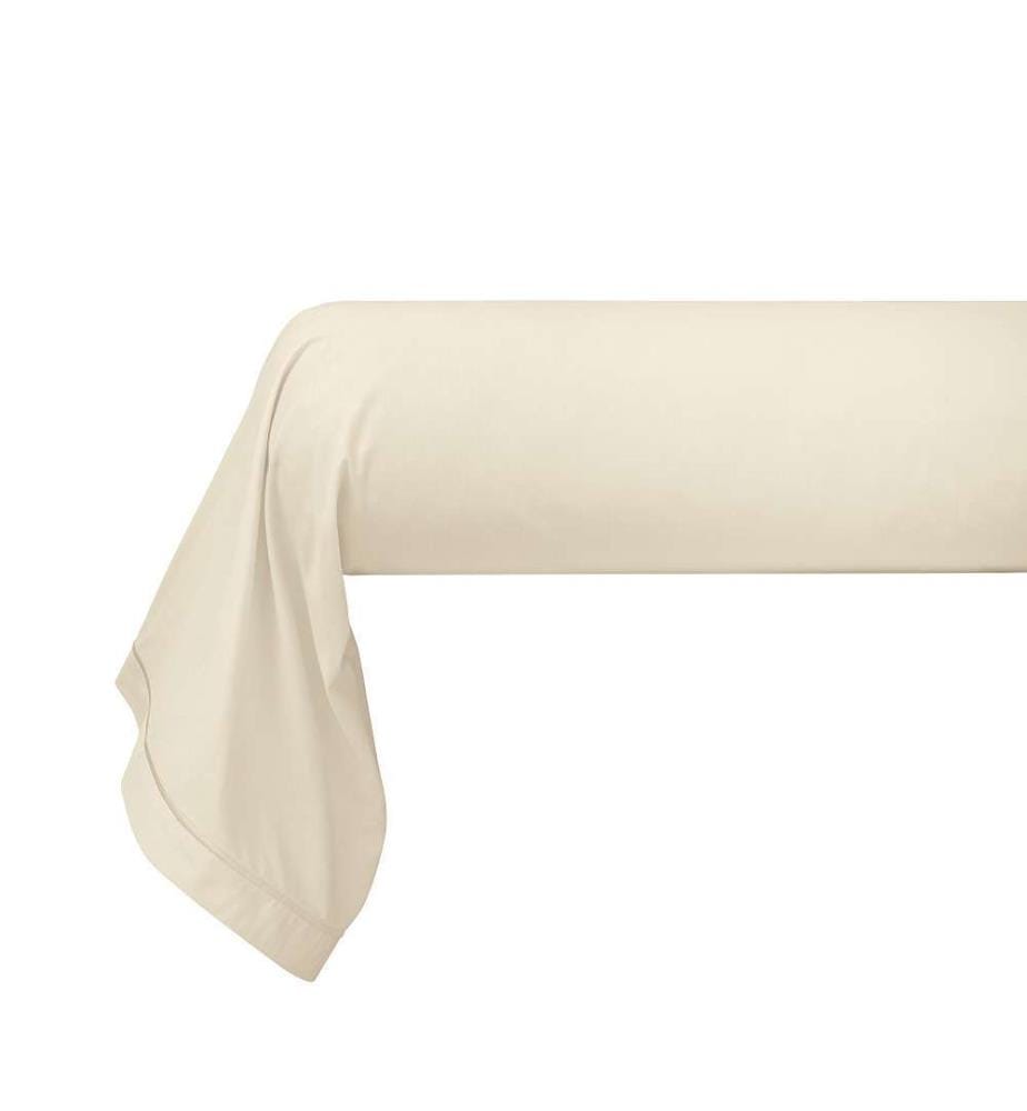 Kissenbezug Perkal 45 x 185 cm - Elfenbein