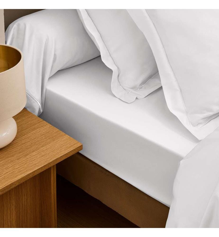 Pfulmenanzug 45 x 185 Prestige Baumwollsatin - Optisches Weiss