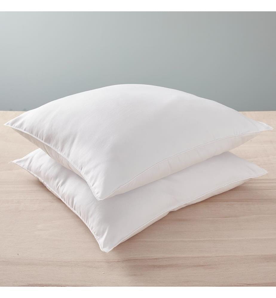 2er-Set Kopfkissen aus Mikrofaser Douceur 60 x 60 cm - Blanreve