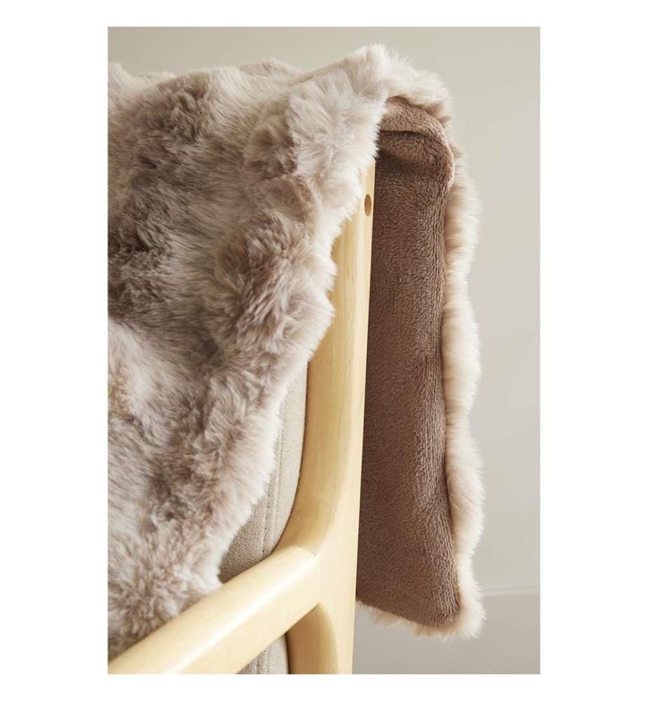Plaid 125 x 150 cm Astra - Taupe