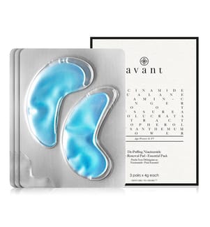 (3er-Packung) De-Puffing Niacinamide Augenpflege-Pads - 3s