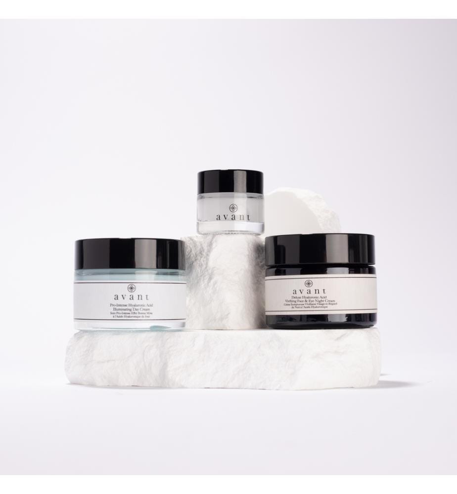 3-teiliges Feuchtigkeitsroutine-Set - 10 ml + 50 ml + 50 ml