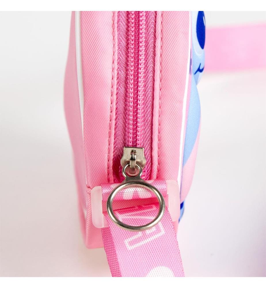 3D-Stitch-Tasche – Rosa