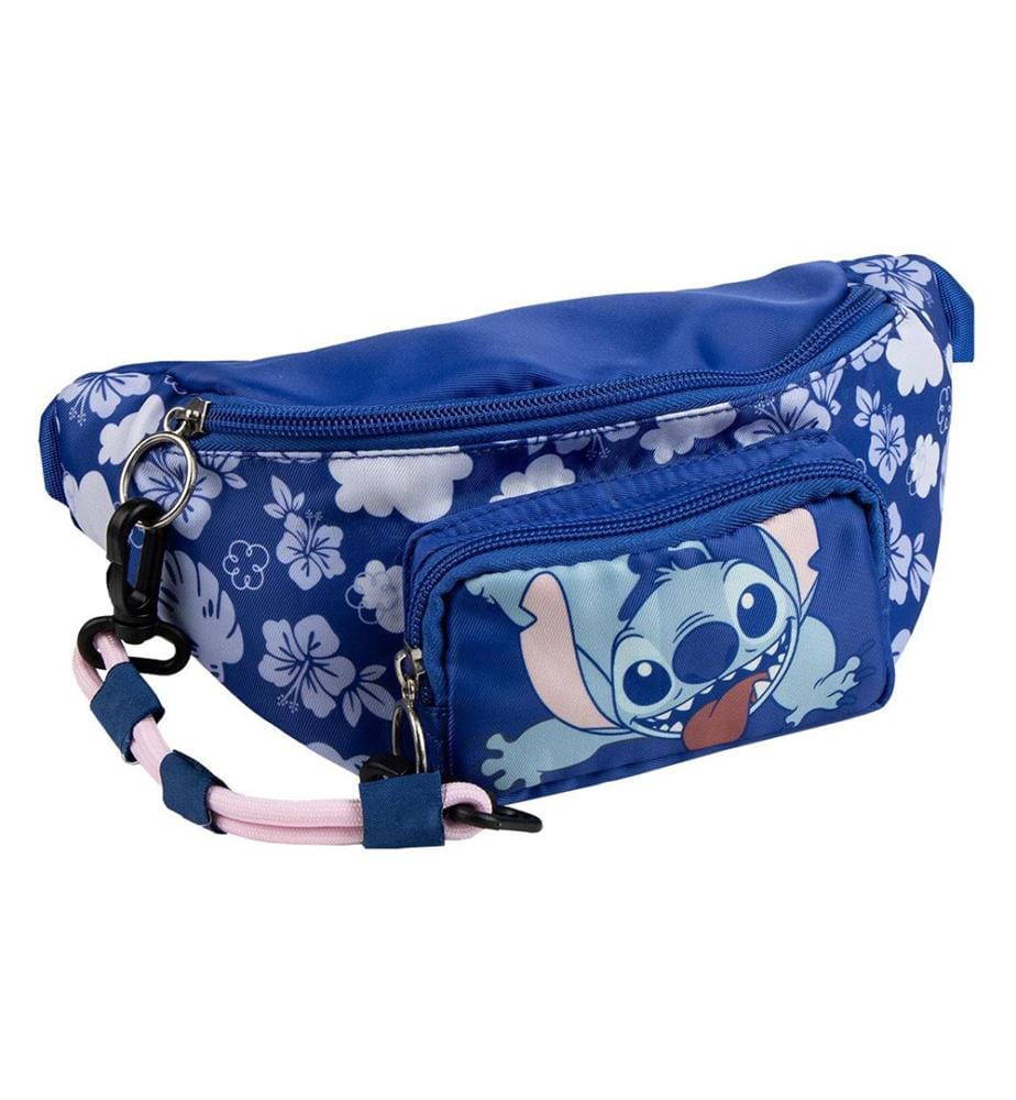 Stitch-Gürteltasche – Blau