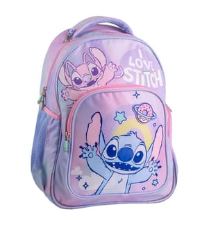 Schulrucksack, mittelgross, 42 cm, Stitch – Lilac