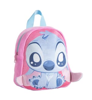 Rucksack „Pépinières Caractère“ mit Plüsch-Stitch – Rosa