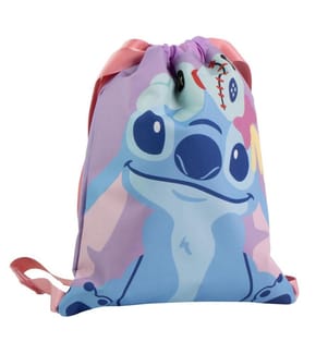 Stofftasche „Stitch“ für die Schule – Violett