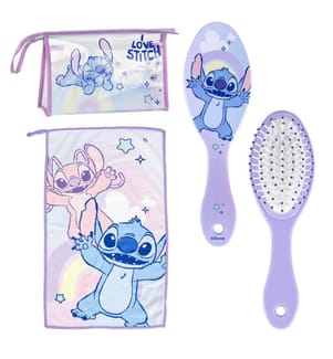 Kulturbeutel mit Stitch-Motiv – Lilac