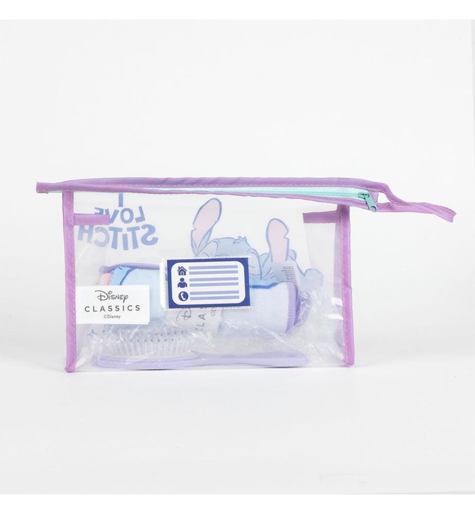 Kulturbeutel mit Stitch-Motiv – Lilac