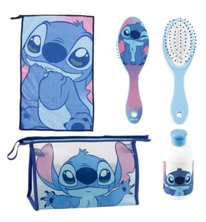 Kulturbeutel für die Körperpflege – Stitch-Accessoire – Rosa