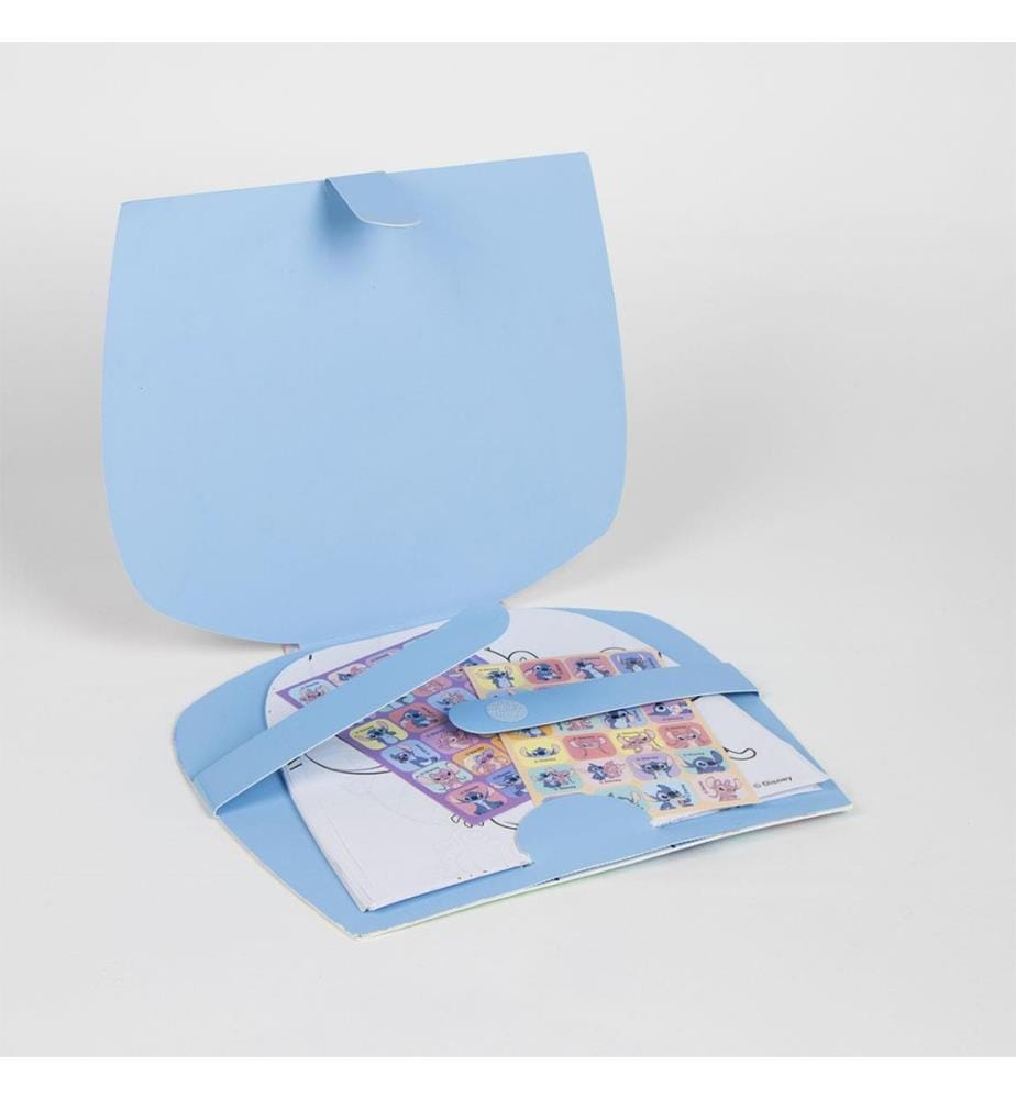 Album di attività colorato Stitch - Blu