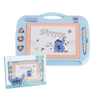 Stitch-Schreibwaren-Set mit Magnettafel – Blau