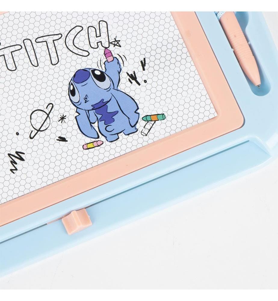 Set de Papeterie Tableau Magnétique Stitch - Bleu