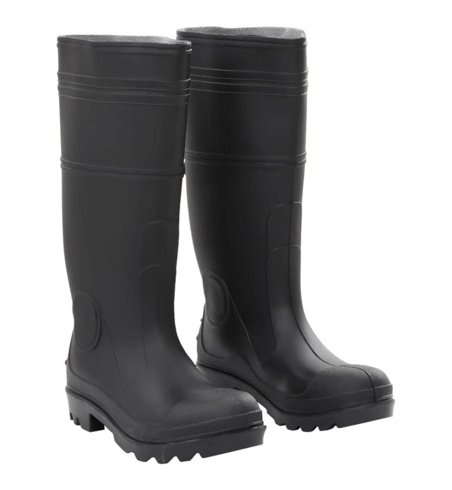 Gummistiefel Schwarz Grösse 39 PVC