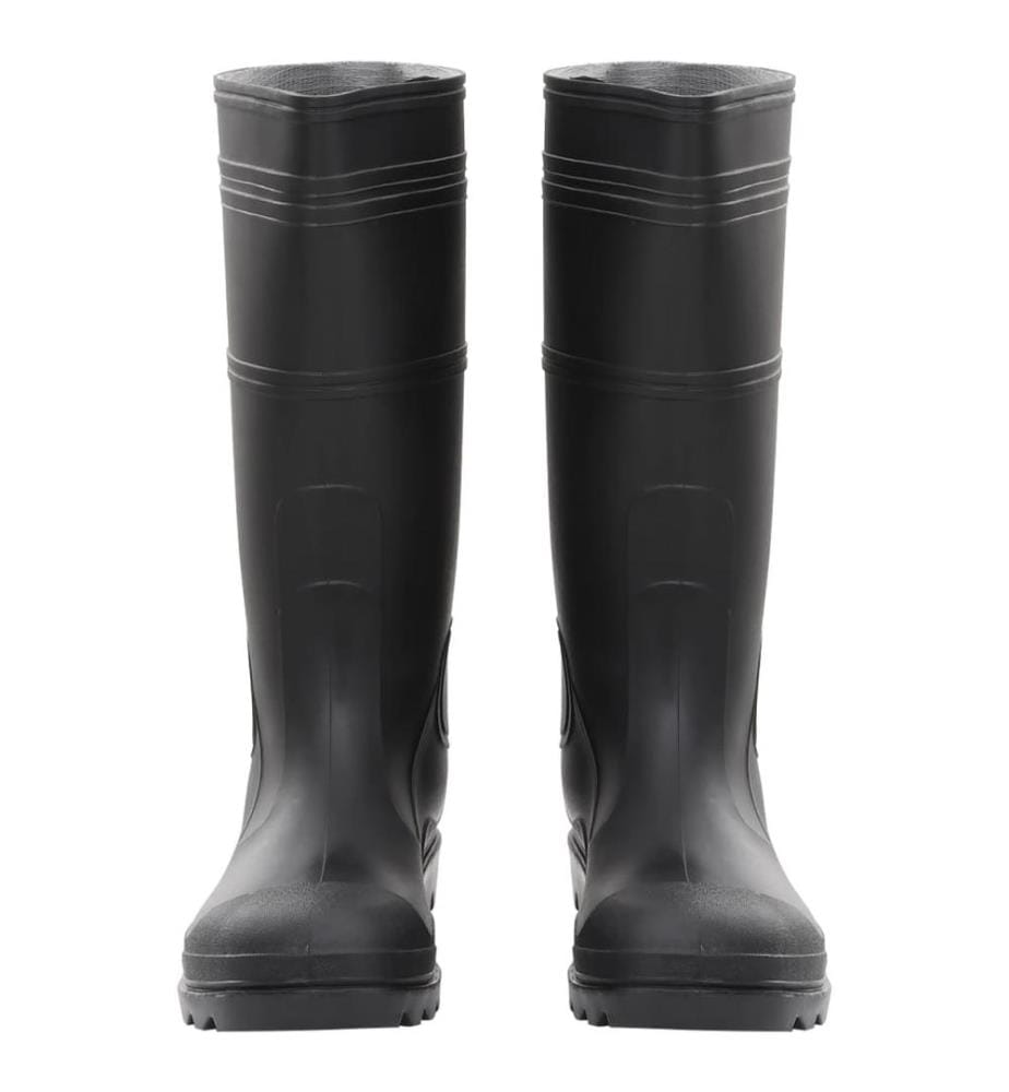Gummistiefel Schwarz Grösse 44 PVC