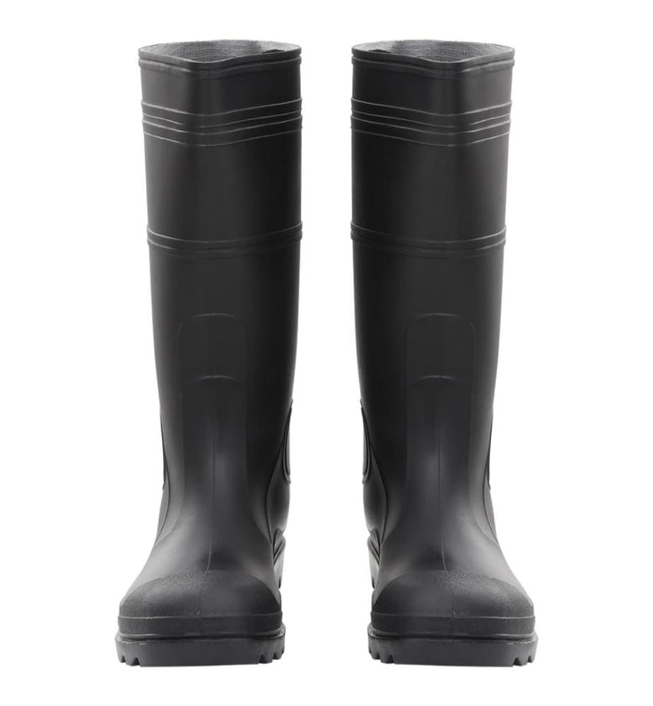 Gummistiefel Schwarz Grösse 46 PVC