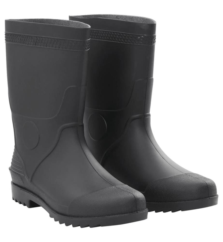 Gummistiefel Schwarz Grösse 46 PVC