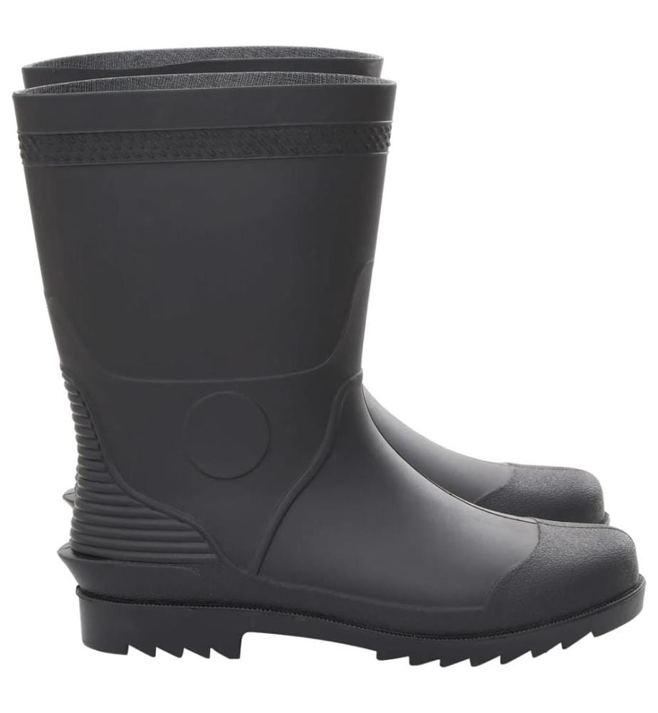 Gummistiefel Schwarz Grösse 46 PVC