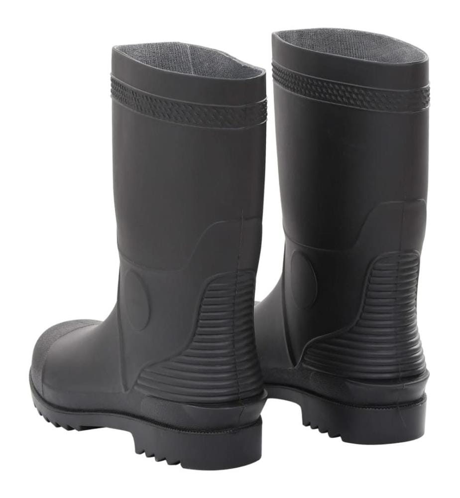 Gummistiefel Schwarz Grösse 46 PVC