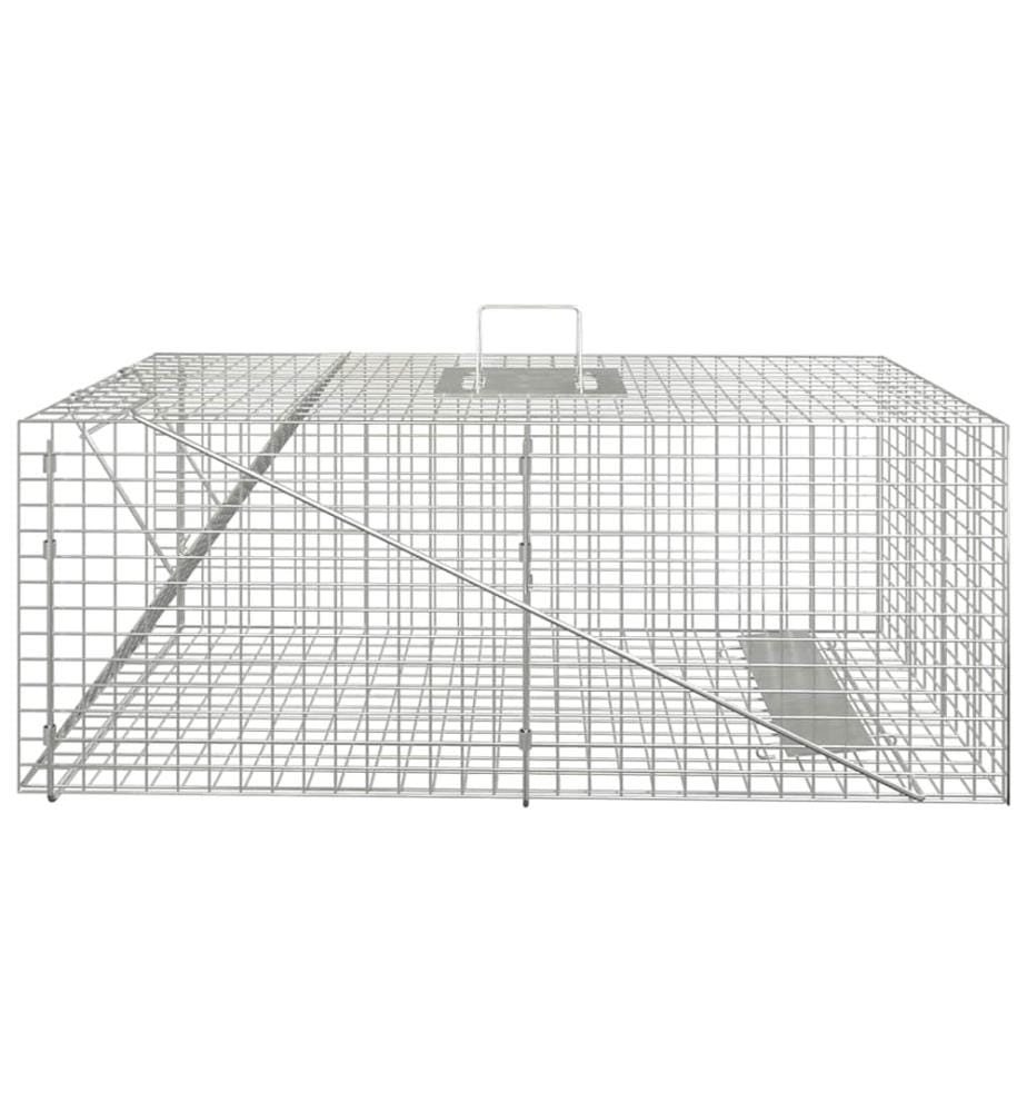 Tierfalle 64,5 x 25 x 26,5 cm Verzinktes Eisen