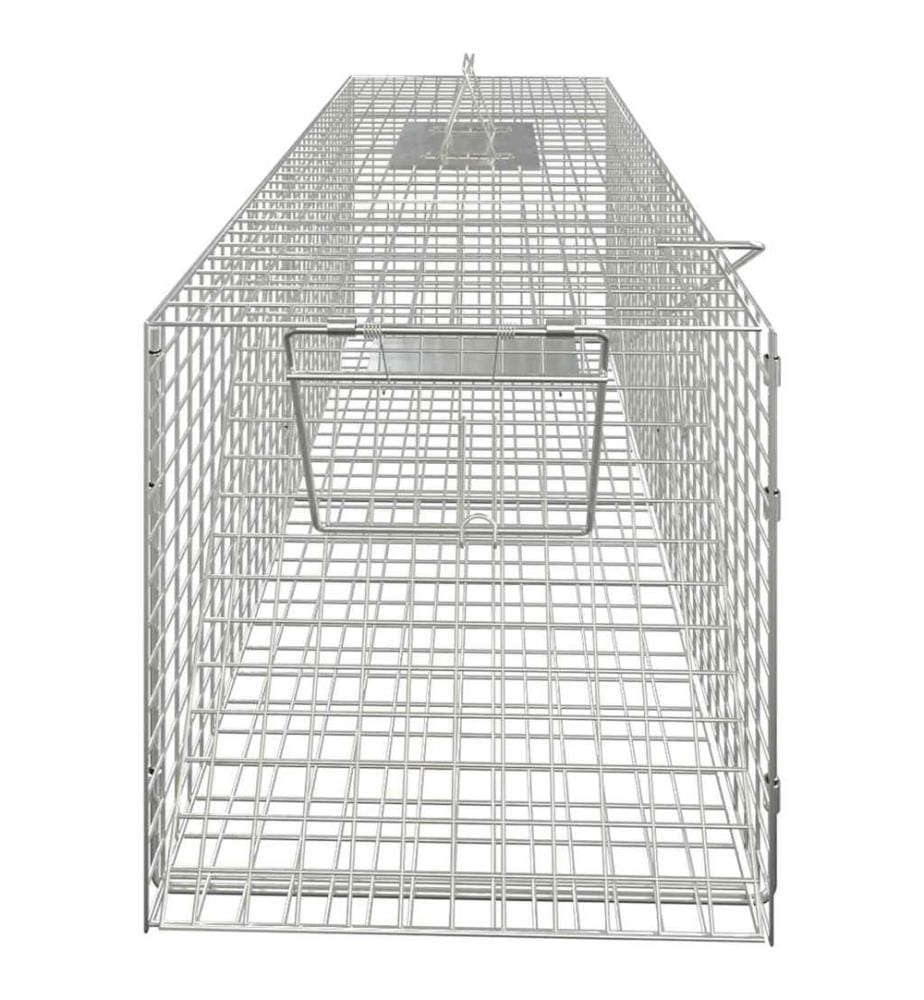 Tierfalle 64,5 x 25 x 26,5 cm Verzinktes Eisen