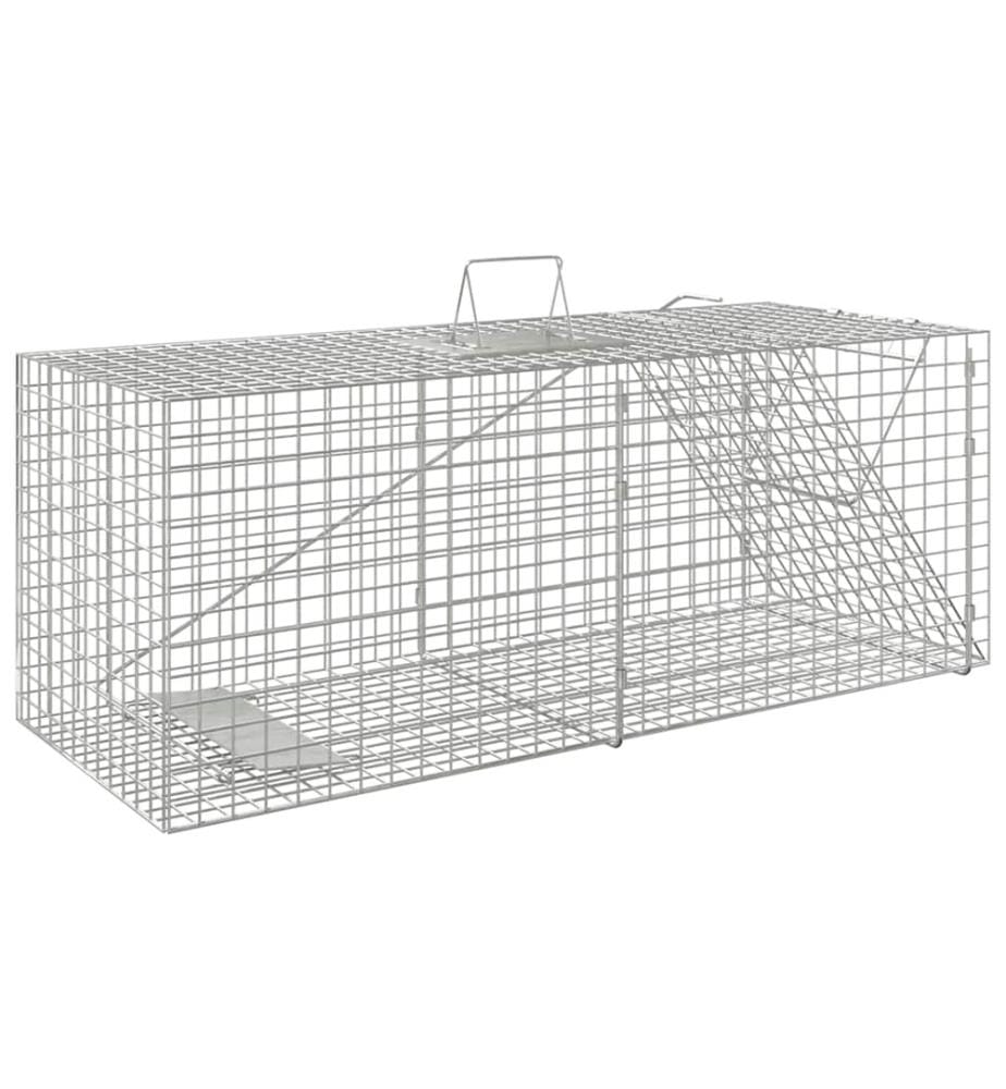 Tierfalle 64,5 x 25 x 26,5 cm Verzinktes Eisen