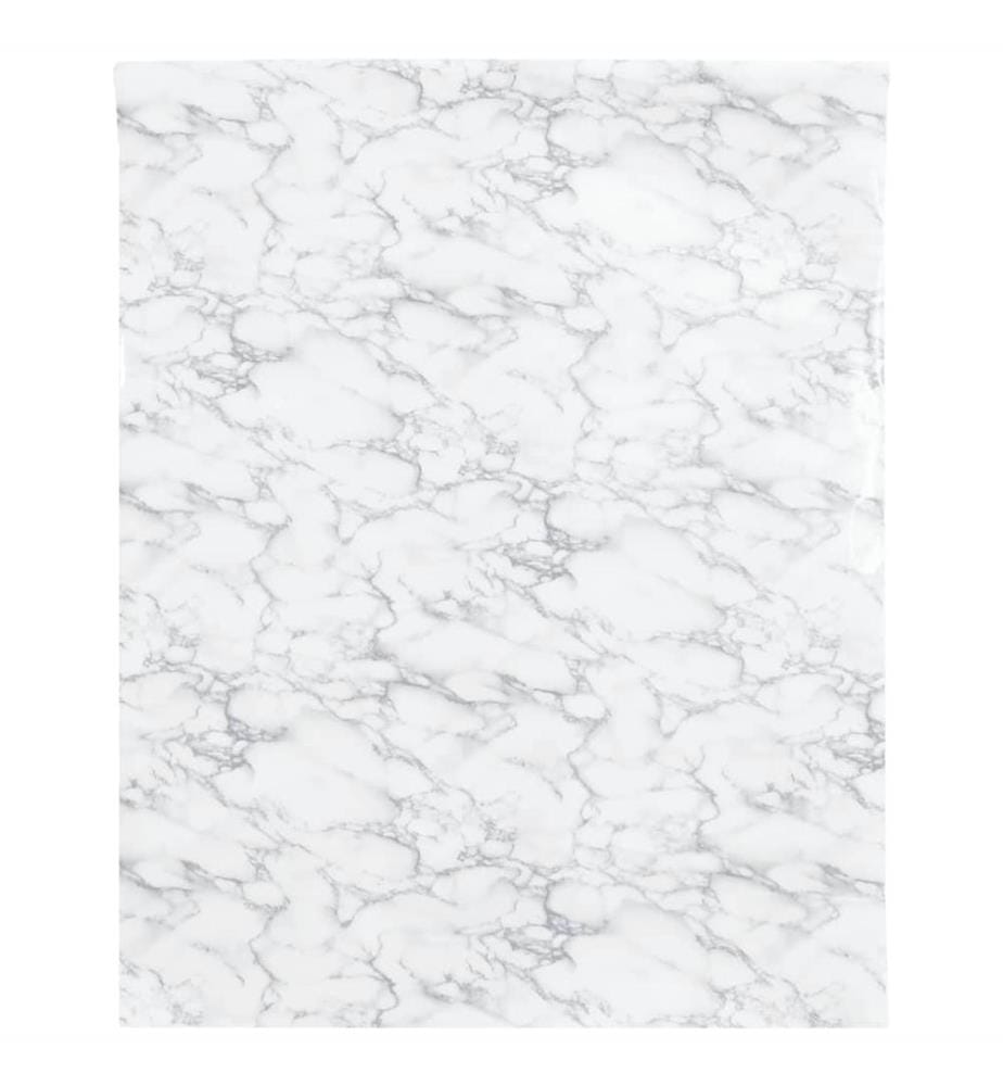 Möbelfolie Selbstklebend Marmorweiss 90x500 cm PVC