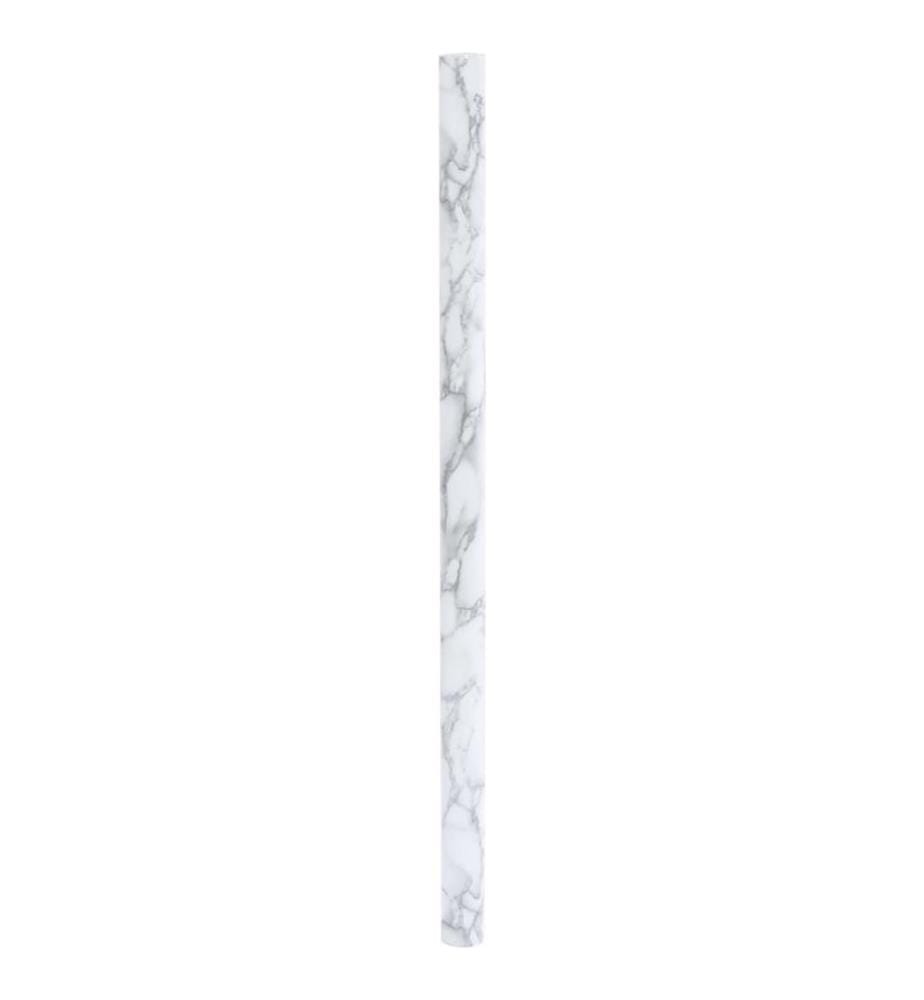 Möbelfolie Selbstklebend Marmorweiss 90x500 cm PVC