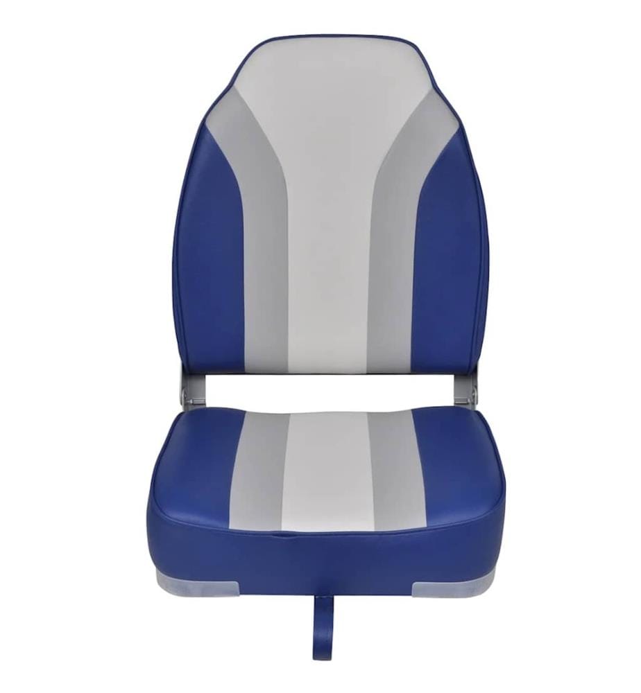 Chaises pliables de bateau lot de 2 Haut dossier