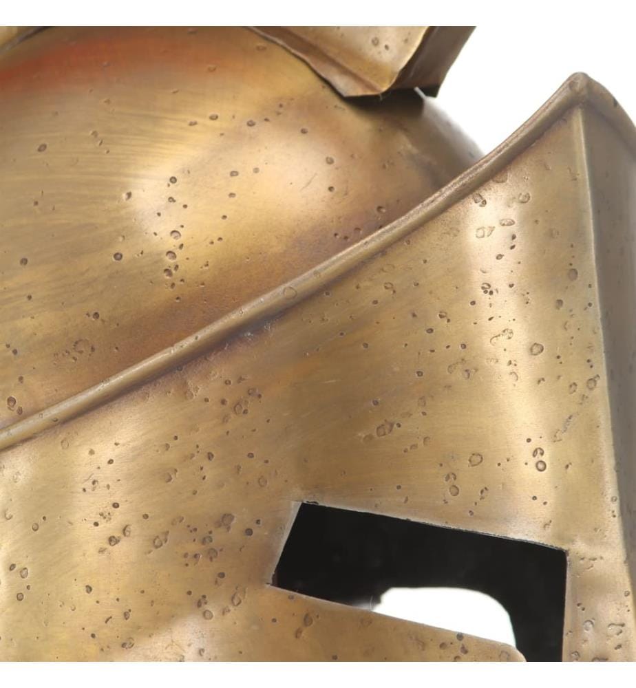 Griechischer Krieger-Helm Antik Replik LARP Messing Stahl