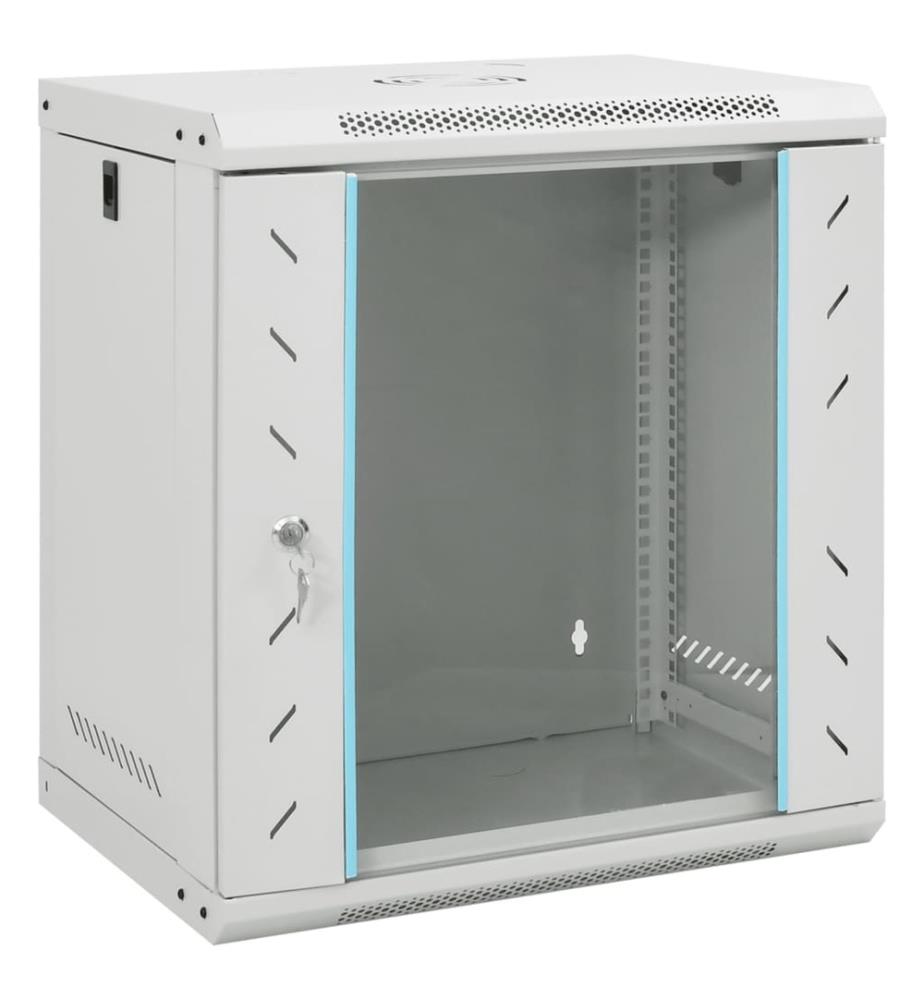 12U Wand-Netzwerkschrank 19" IP20 53x40x60 cm