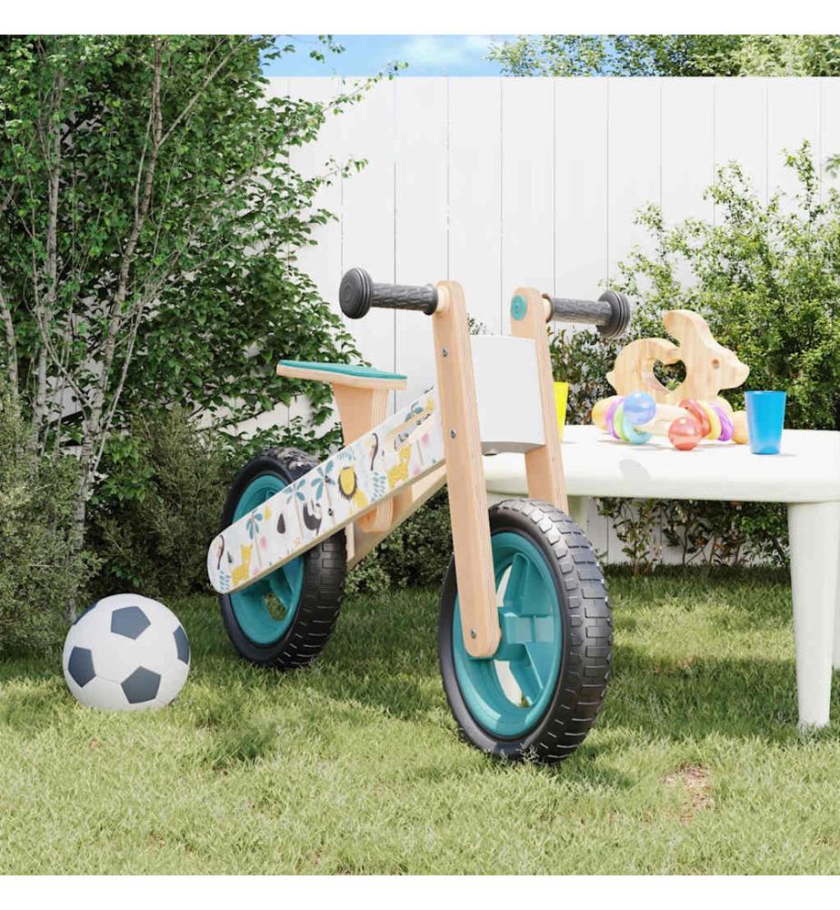 Laufrad für Kinder Blau Bedruckt