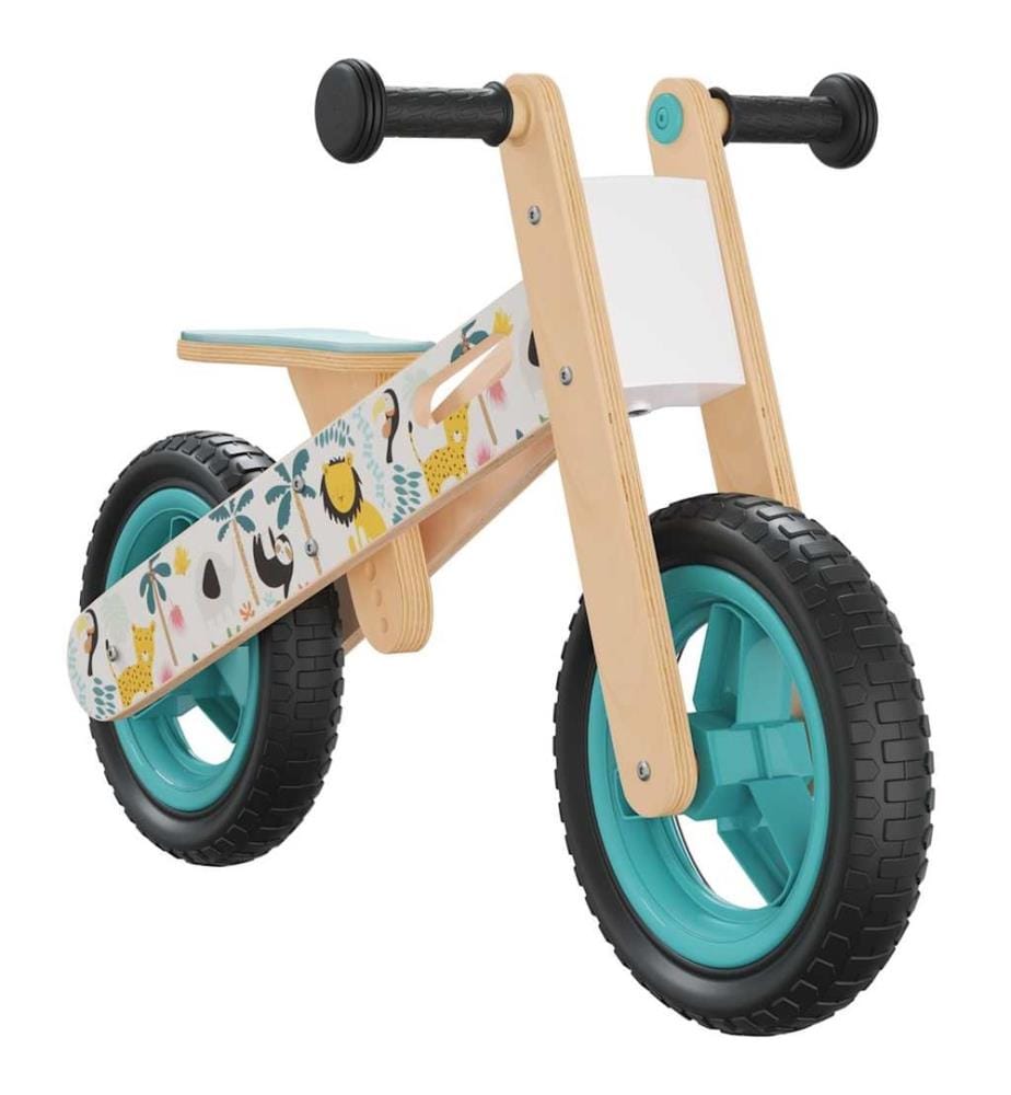 Laufrad für Kinder Blau Bedruckt