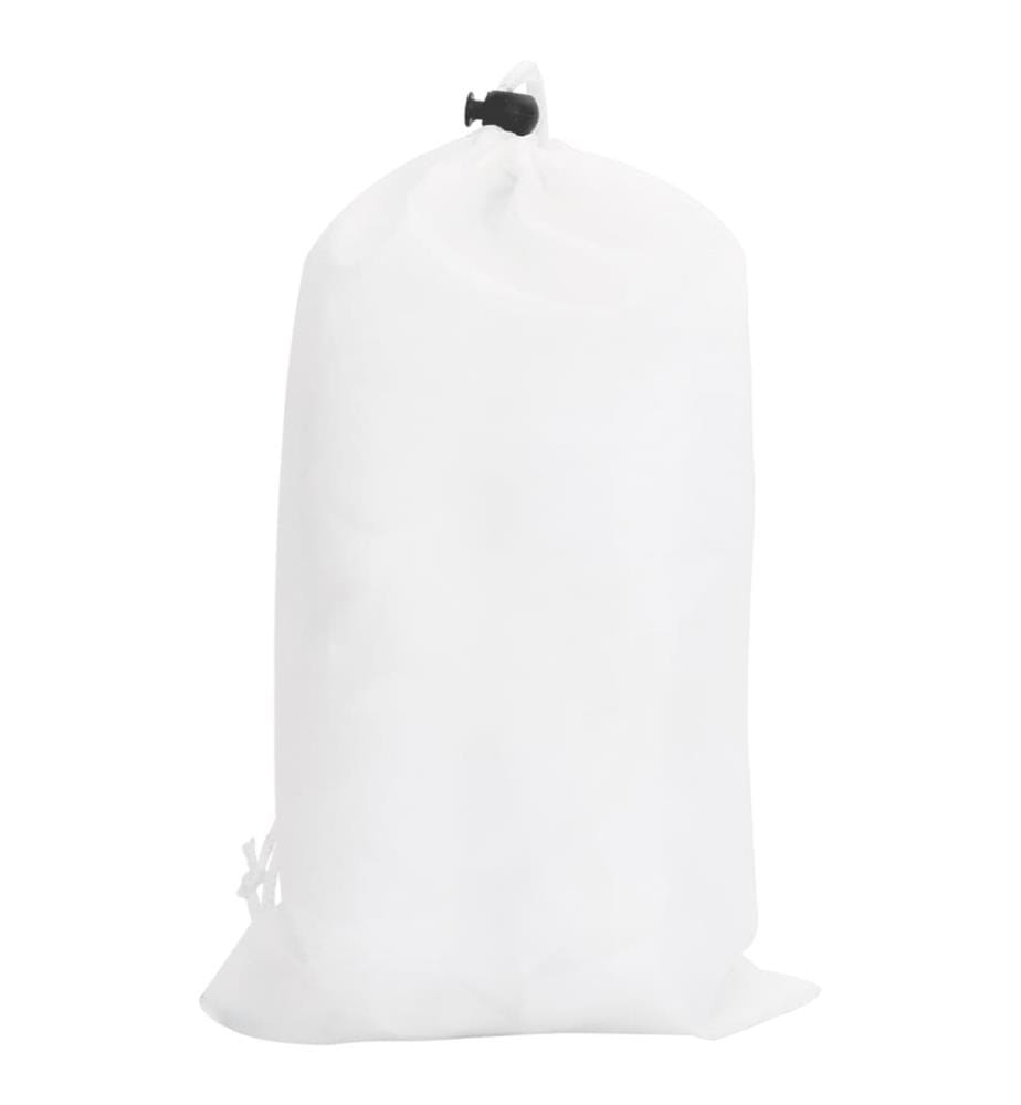 Tarnnetz mit Aufbewahrungstasche 600x414 cm Weiss