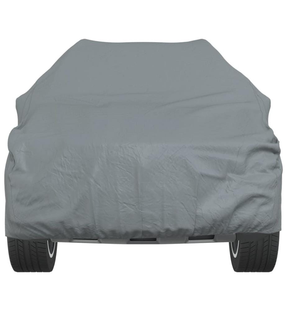 Housse de voiture SUV complète gris L tissu non tissé