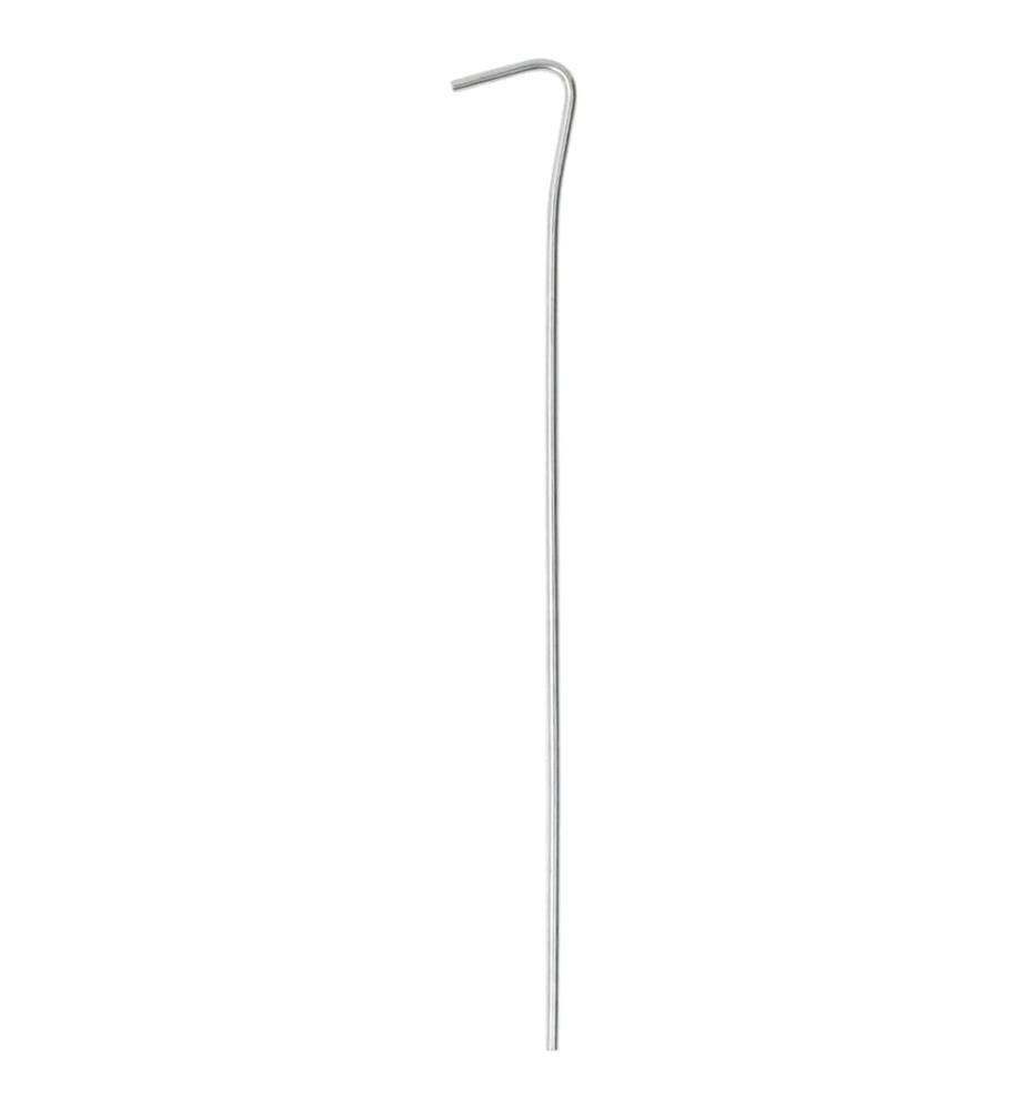Piquets de tente 25 pcs 23 cm Ø3 mm acier galvanisé