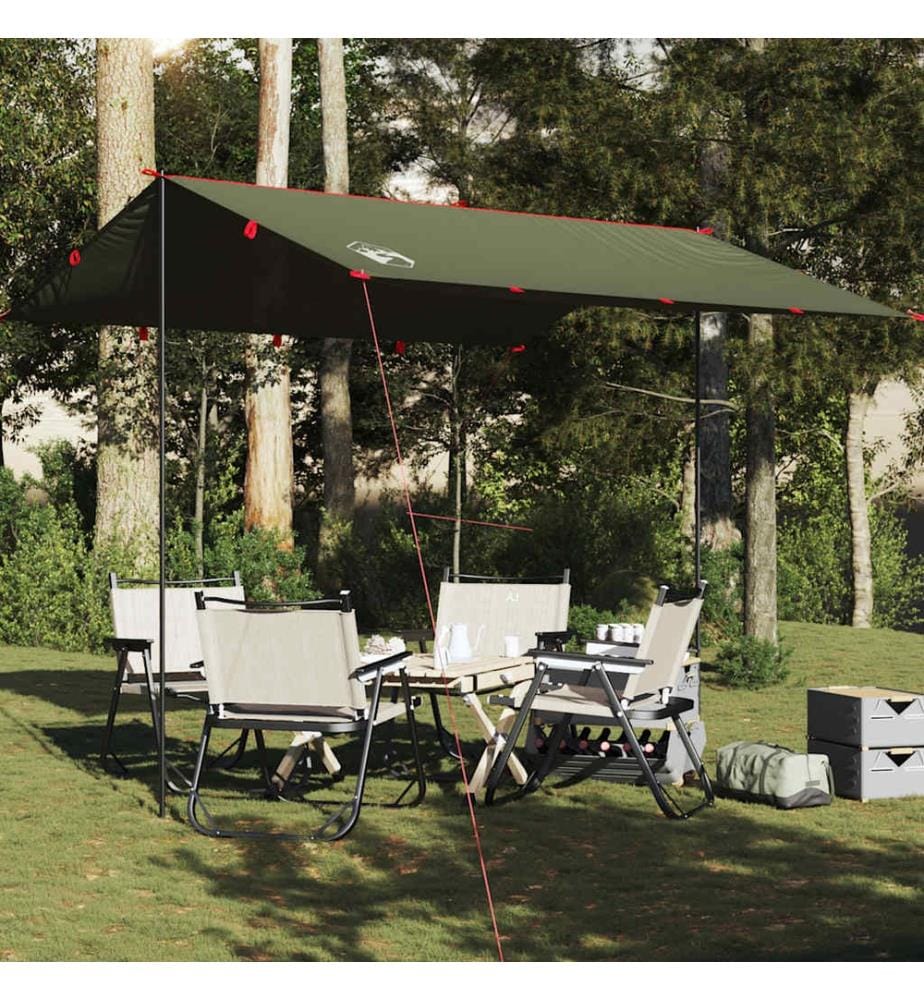 Tarp Olivgrün 306x306 cm Wasserdicht