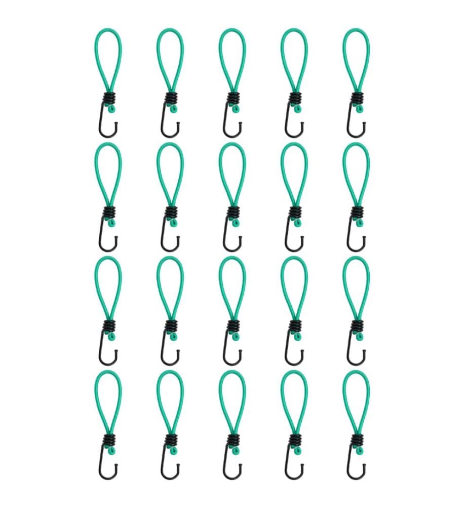 Spanngummis mit Haken 20 Stk. 15 cm