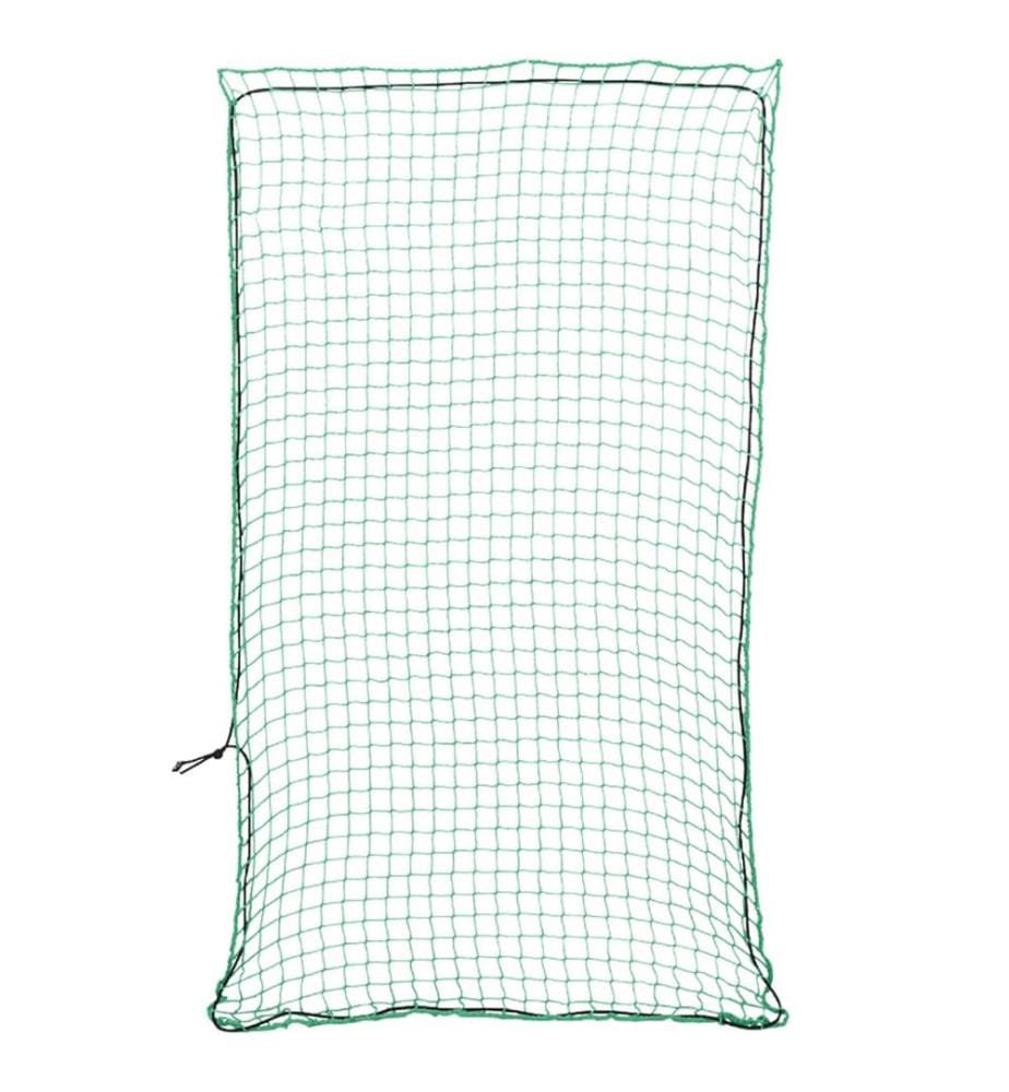 Anhängernetz mit Gummiseil Grün 2,1x1,25 m PP