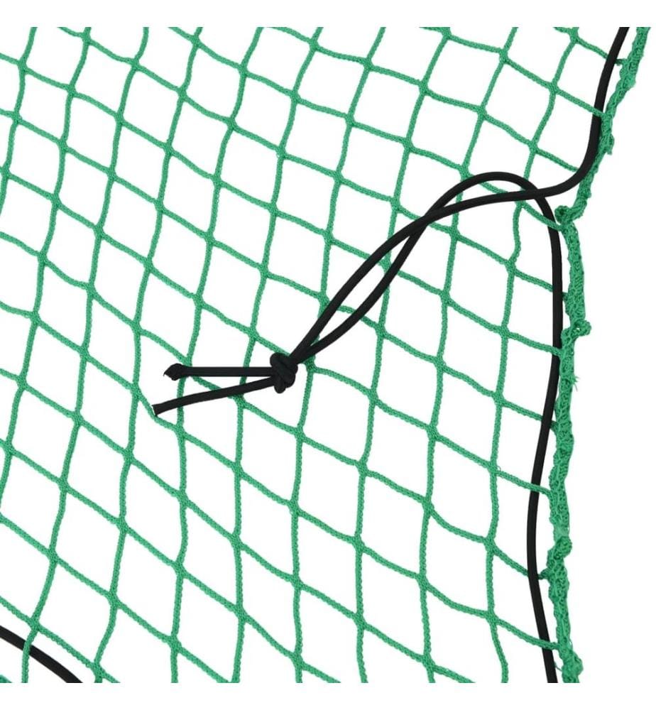 Anhängernetz mit Gummiseil Grün 2,2x1,5 m PP
