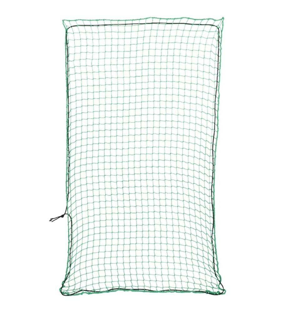 Anhängernetz mit Gummiseil Grün 3,5x2 m PP